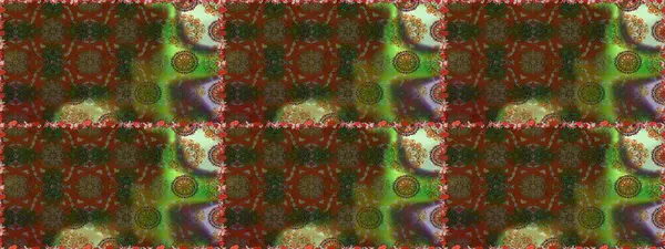 Renkli Bahar Temalı Kusursuz Arkaplan. Raster illüstrasyonu. Şirin çiçek elementleri. Düz Çiçek Elementleri Tasarımı. Kusursuz desenli. Moda desenli..