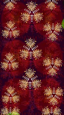 Kırmızı renkte çiçekler. Renkli bahar temalı eskiz kalıbı. Düz Çiçek Elementleri Tasarım Raster illüstrasyonu. Çiçekli çiçek deseni, suluboya..