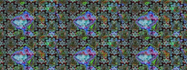 Vadinin mavi renkli çiçekleri. Raster çiçek desenleri çiziyor..