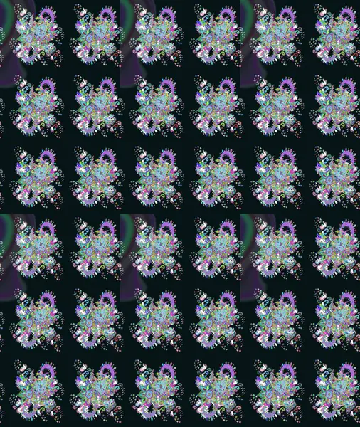 Çiçek arkaplan. Çiçek kolajı. Küçük çiçekte güzel bir desen var. Doğa. Çiçek kompozisyonu. - Gri çiçekler. Raster deseni.