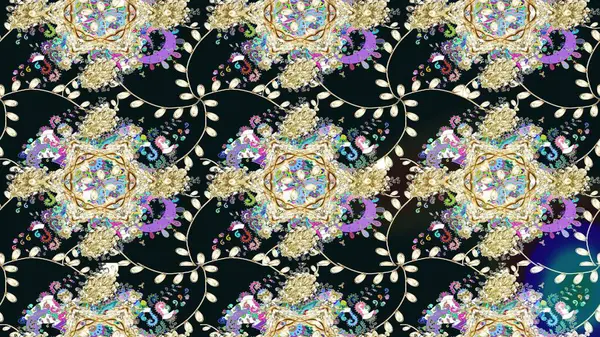 Klasik taslak çizimi. Raster çiçek izi. Çiçeksel gri çizim deseni.