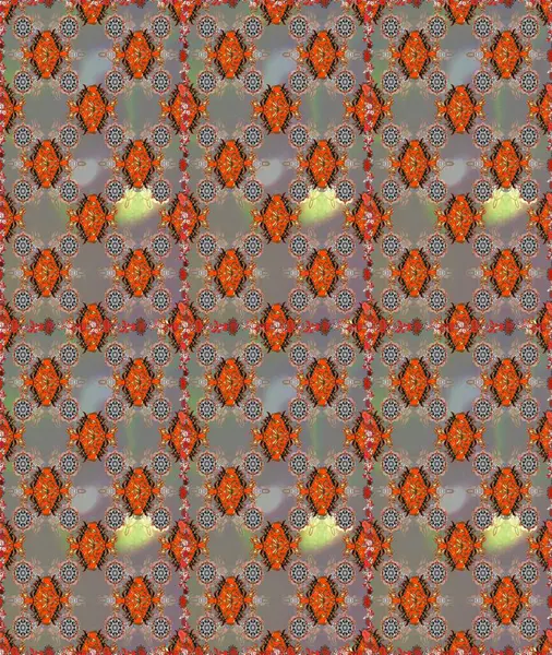 Raster illüstrasyonunda kusursuz çiçek deseni. Suluboya tarzında gri ve kahverengi renkte çiçekler.