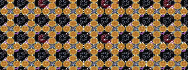 Siyah renkli çiçekler. Renkli Bahar Teması eskiz kalıbı. Çiçekli çizim şekli. Düz Çiçek Elementleri Tasarımı.