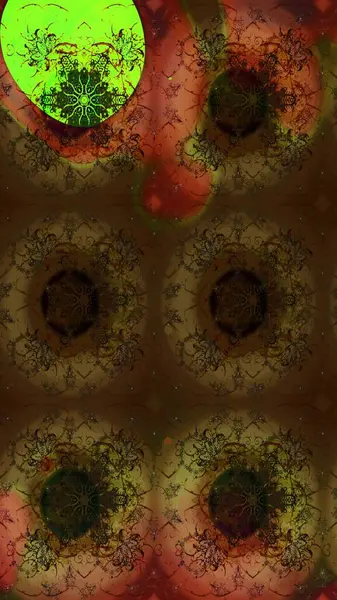 Süslü kumaş deseni. Düz Çiçek Elementleri Tasarımı. Raster illüstrasyonundaki çiçek desenli çizim. Renkli Bahar Teması çizim şablonu.