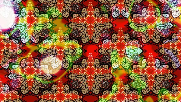 El çizimi Raster çizimi. Karalama elementleri. Çizim çiçek deseni duvar kağıdı, web sitesi arkaplanı, paket kağıdı, davetiye, broşür, pankart veya web sitesi için kullanılabilir.