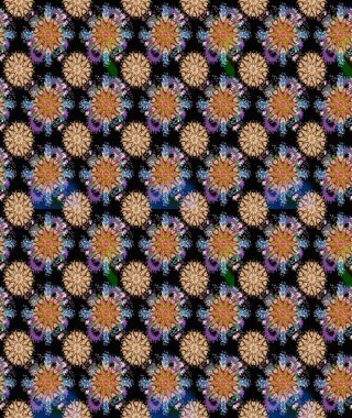 Çiçekli yumuşak bir eskiz şekli. Raster çiçekleri klasik tarzda çizilmiş. Yumuşak, bahar çiçekleri siyah renklerde. Raster illüstrasyonu.