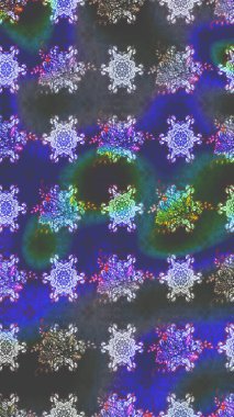 Soyut etnik raster çizim kalıbı. Kabile sanatı boho baskısı, klasik çiçek arkaplanı. Arkaplan dokusu, duvar kağıdı, mor renkli çiçek teması.