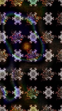 Siyah renkler üzerine çiçek desenli eskiz, el yapımı papatyalar, papatyalar. Tekrarlayan çiçek arkaplanı, zarif siyah çiçekler duvar kağıdı..