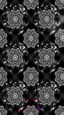 Yapraklı çizim şekli. Şirin, zarif çiçekler Raster illüstrasyonu. Poster ya da kapak için arka plan. Tekstil için figür. Davetiye ve kartpostal tasarımı için dekoratif çiçek unsurları.