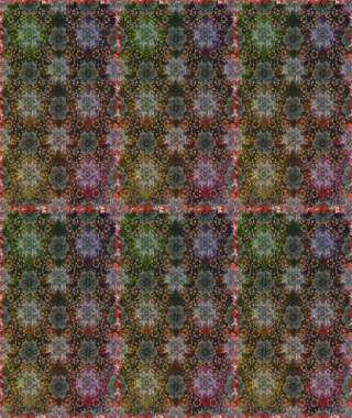 Gri renkli şirin çiçekler. Moda baskısı, albüm, ambalaj kağıdı ve duvar kağıdı için zarif dekoratif süslemeler. Raster illüstrasyonu. Küçük çiçekli basit, pürüzsüz desen..