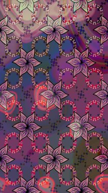 Kusursuz etnik tasarım. Çiçekleri, deniz kabukları, mandalaları ve suluboya efektleriyle donanma geçmişi. Yatak çarşafları, ceket, paket tasarımı, kumaş ve moda kavramları için tekstil baskısı.