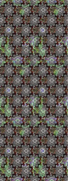 Tony 'nin kumaş kalıbını çiz. Modaya uygun kumaş deseni. Küçük çiçekteki sevimli çiçek deseni. Raster illüstrasyonu.