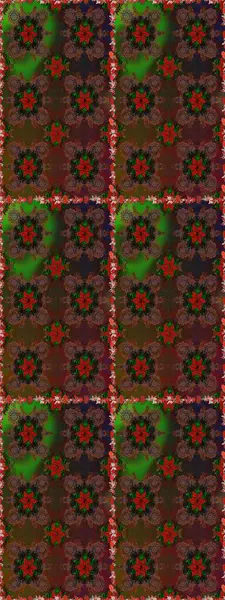 Düz Çiçek Elementleri Tasarımı. Kahverengi ve gri renkli çiçekler. Çiçeksiz desenli arka plan, yaz çiçekleri. Renkli Bahar Teması Kusursuz Arkaplan.