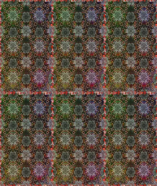 Gri renkli şirin çiçekler. Moda baskısı, albüm, ambalaj kağıdı ve duvar kağıdı için zarif dekoratif süslemeler. Raster illüstrasyonu. Küçük çiçekli basit, pürüzsüz desen..