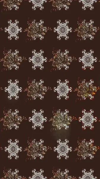 Tomurcukları papatya çiçekleri olan sevimli bir çiçek deseni. Eskiz geçmişi. Raster illüstrasyonu. Kumaş, tekstil, duvar kağıdı baskısı için. Eski usul. Miles Fleur, dandik süs.