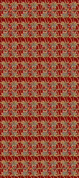 Kırmızı, kahverengi ve bej renklerde pürüzsüz desen. Kusursuz altın desenli bukleler. Raster altın pürüzsüz desen. Doğu tarzında altın elementler arabesk.
