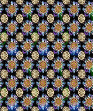 Eskiz Vintage Çiçek Deseni. Raster Kalça dokusu deseni.