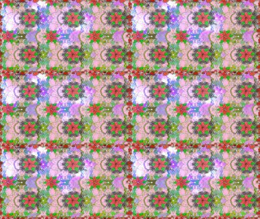 Tatil havası. Nazik romantik baskı. Raster dikişsiz şirin çiçek deseni. Bahar mevsimi.