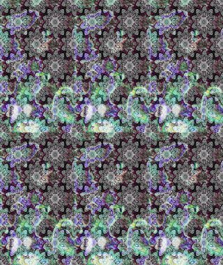 Düz Çiçek Elementleri Tasarımı. Renkli Bahar Teması eskiz kalıbı. Parlak arkaplan eskiz desenli çiçekli fantezi tasarımı.