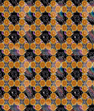 Raster Güzel kumaş deseni. Çiçek arkaplan ile soyut zarafet çizim deseni.