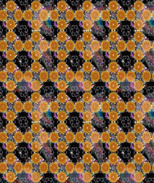 Raster Güzel kumaş deseni. Çiçek arkaplan ile soyut zarafet çizim deseni.