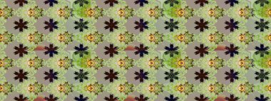 Küçük çiçekteki sevimli çiçek deseni. Tony 'nin kumaş kalıbını çiz. Raster illüstrasyonu. Modaya uygun kumaş deseni.