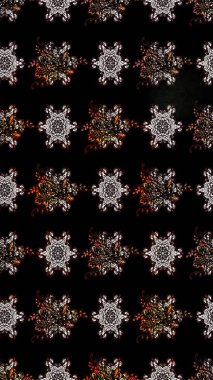 Gömlek, arka plan modelini çiz. Tropik çiçekler. Siyah renkte çiçekler.