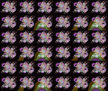 Kızılderili desenli desenli desenli şal deseni. Tekstil, tebrik kartı, boyama kitabı, telefon kılıfı baskısı için kullanılabilir. Etnik Mandala süsü. Raster Henna dövme stili.