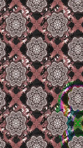 Renkli Bahar Teması eskiz kalıbı. Düz Çiçek Elementleri Tasarımı. Raster..