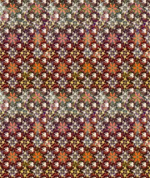 Kahverengi renklerde bahar çiçekleri. Yaprak ve çiçeklerin suluboya resimleri, kahverengi renklerdeki çizimler. Raster illüstrasyonu.