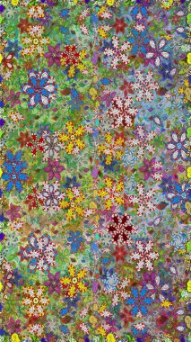 Sabıka fotoğraflarında, bebek kıyafetlerinde, duvar kâğıtlarında, paket kutularında falan kullanılabilir. Zarif, parlak ve kusursuz yeşil çiçek deseni tasarımı.