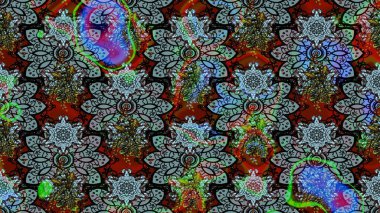 Raster illüstrasyonu. Suluboya, elle çizilmiş. Eskiz arkaplan modeli. Mavi yapraklı yabani çiçekler.