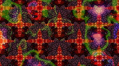 Düz Çiçek Elementleri Tasarımı. Kahverengi renkte zarif çiçekli suluboya. Raster illüstrasyonu. Renkli Bahar Teması çizim şablonu.