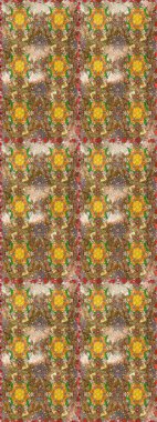 Bahar mevsimi. Nazik romantik baskı. Raster güzel bir çiçek deseni çizmiş. Tatil havası..