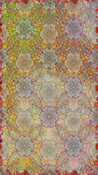 Çiçekleri, deniz kabukları, mandalaları ve suluboya efektleriyle donanma geçmişi. Yatak çarşafları, ceket, paket tasarımı, kumaş ve moda kavramları için tekstil baskısı. Kusursuz etnik tasarım.