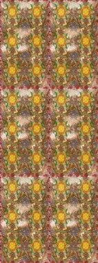 Bahar mevsimi. Nazik romantik baskı. Raster güzel bir çiçek deseni çizmiş. Tatil havası..