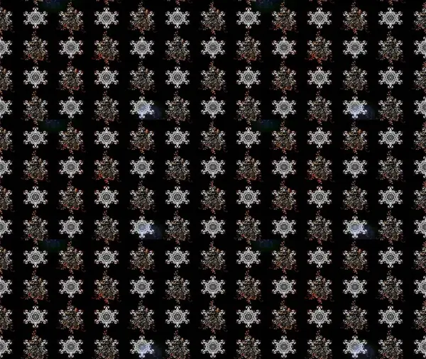 Siyah renkte güzel çiçekler, suluboya desenli, duvar kağıdı, kart ya da kumaş için fayanslı eskizler. Raster..