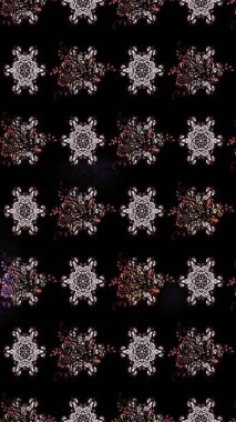 Çiçekli bahar çiçekleri. Küçük çiçekte güzel bir desen. Küçük renkli çiçekler. Moda baskıları için zarif bir şablon. Motley illüstrasyonu. Çizim.