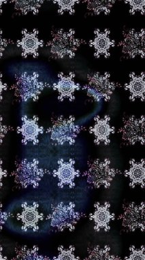 Çiçekli karalama şeklinde Raster çiçek deseni. Nazik, narin çiçek arkaplanı. Siyah renkte çiçekler.