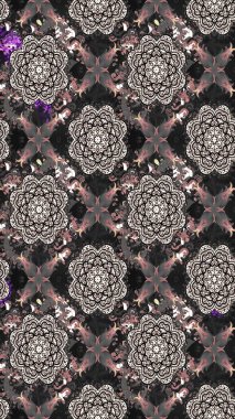 Suluboya çizim kalıbı. Dekorasyon ve tasarım için güzel bir desen. Moda baskısı. Çiçeğin suluboya çizimlerinin mükemmel deseni. Eski.