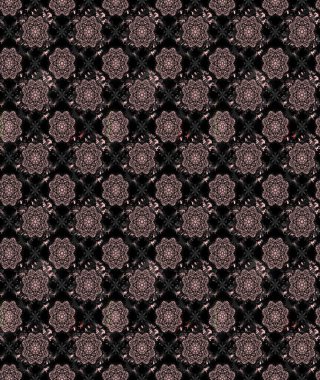 Raster illüstrasyonundaki çiçek desenli çizim. Siyah renkli çiçekler. Renkli Bahar Teması eskiz kalıbı. Düz Çiçek Elementleri Tasarımı.