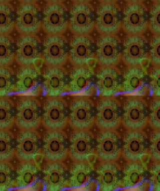 Küçük çiçekteki sevimli çiçek deseni. Kahverengi renkte yaz çiçekleri. Raster illüstrasyonu. Raster deseni.