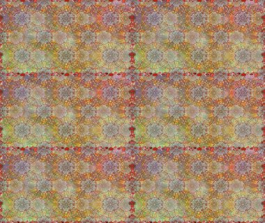 Bej renkli şirin çiçek deseni. Düz Çiçek Elementleri Tasarımı. Renkli Bahar Temalı Kusursuz Arkaplan. Raster Modaya uygun kumaş deseni.