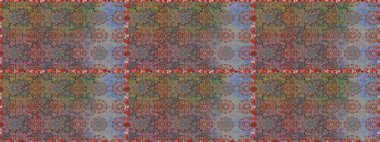 Organik elementler. Raster deseni. Botanik kusursuz desen. Suluboya etkisi.