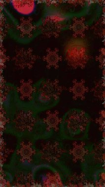 Çiçekli el, pürüzsüz desen çizmiş. Modern gelişim, siyah ve gri raster arka plan duvar kağıdı çizimi, klasik çizgiler, desenli desenli çiçekler, çiçekli süsler..