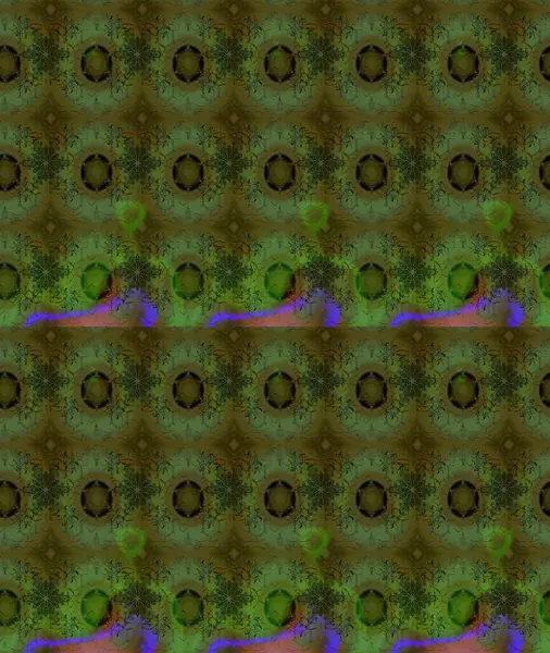 Üzerinde gelincikler ve vadi zambakları olan renkli çiçek desenli nakış deseni. Tekstil tasarımı için yeşil renkli geleneksel halk çiçekleri buketi.