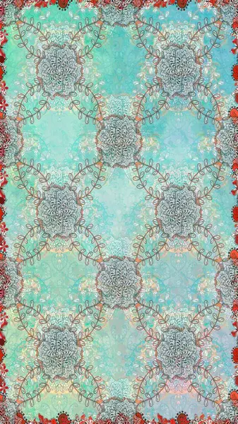 Suluboya, elle çizilmiş. Raster illüstrasyonu. Tarafsız renklerde yaprakları olan yabani çiçekler. Kusursuz arkaplan deseni.