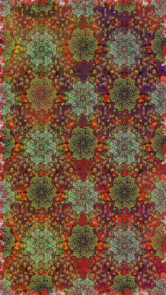 Küçük renkli çiçekler. Kahverengi çiçekli bahar çiçekleri. Moda baskıları için zarif bir şablon. Motley illüstrasyonu. Küçük çiçekte şirin desenler.