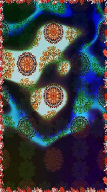 Küçük çiçekteki sevimli çiçek deseni. Varicologray raster kusursuz çizim. Birçok gri soyut çiçekli tropik, pürüzsüz desen.