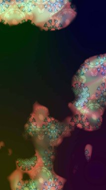 Çiçek buketleriyle klasik bir eskiz şekli. Gri renklerde. Raster illüstrasyonu.